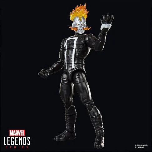 Фигурка Ghost Rider Robbie Reyes — Hasbro Marvel Legends BAF Box Figure