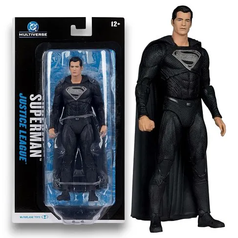 Фигурка Justice League Movie Superman Black — McFarlane Toys Figure