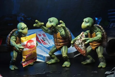 Набор Baby Turtles — Neca Teenage Mutant Ninja Turtles 4-Pack 1/4