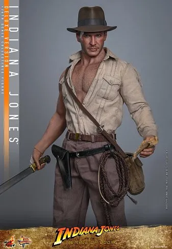 Фигурка Indiana Jones Temple of Doom Deluxe Version — Hot Toys MMS861 1/6 Figure