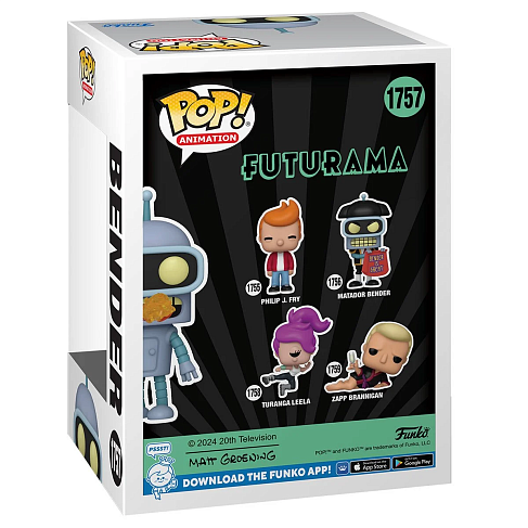 Фигурка Futurama Bender — Funko POP! Animation 1757 Specialty Series