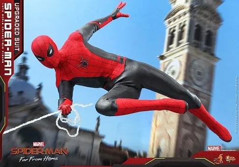 Фигурка Спайдермена — Hot Toys MMS542 Spider-Man Far From Home 1/6 Upgraded Suit