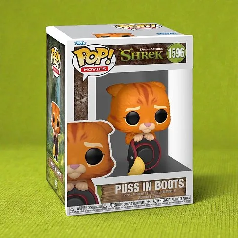 Фигурка Puss in Boots w Hat — Shrek DreamWorks 30th Anniversary Funko Pop! Vinyl 1596