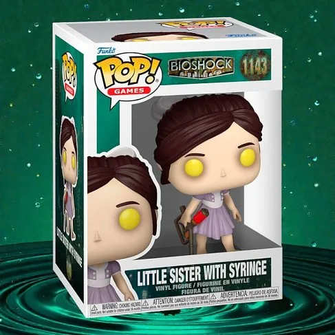 Фигурка Bioshock Little Sister with Syringe — Funko Pop! Vinyl 1143