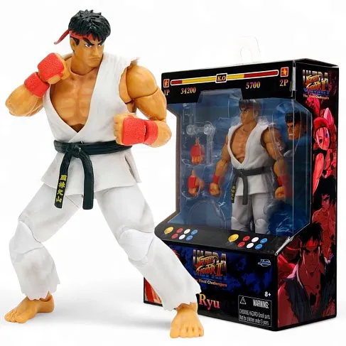 Фигурка Ryu — Jada Ultra Street Fighter II Figure