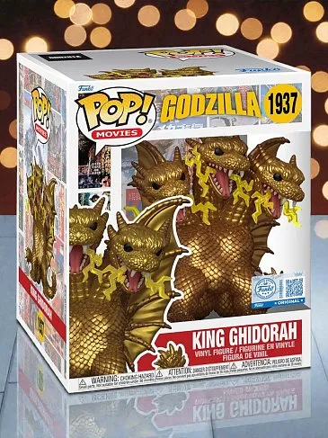 Фигурка Godzilla King Ghidora Electric Exc — Funko POP! Vinyl 1937
