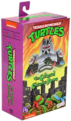 Фигурка Ultimate Chrome Dome — Neca Teenage Mutant Ninja Turtles Cartoon