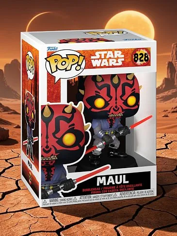 Фигурка Maul Shadow Lord — Funko Pop! Bobble Star Wars Vinyl 828