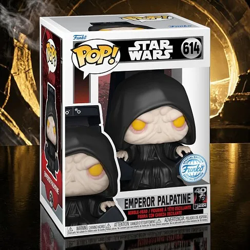 Фигурка Star Wars Emperor Palpatine Exclusive — Funko Pop! Vinyl 614