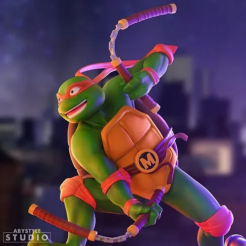 Фигурка TMNT Michelangelo — Abystyle Studio 1/10 PVC Statue