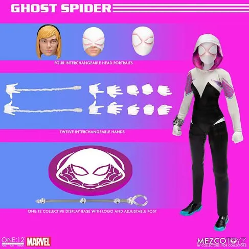 Фигурка Ghost-Spider — Mezco One 12 Collective