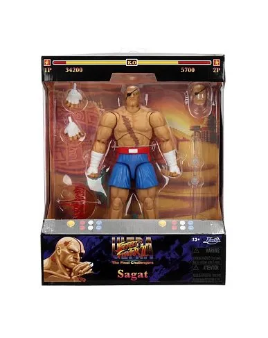 Фигурка Sagat — Jada Ultra Street Fighter II Figure