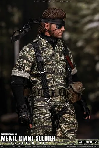Фигурка Metal Gear Solid — Ekuaz Studio EKS010 Snake Boss Tiger Stripe Camo 1/6 