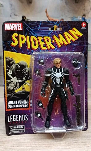Фигурка Agent Venom Flash Thompson — Hasbro Marvel Legends Spider-Man Figure BD