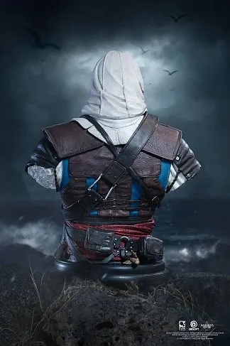 Фигурка Assassins Creed Black Flag Resynced Edward Kenway — Pure Arts 1/4 Scale Bust