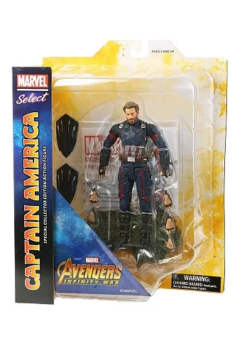 Фигурка Капитана Америки — Avengers Infinity War Marvel Select Captain America
