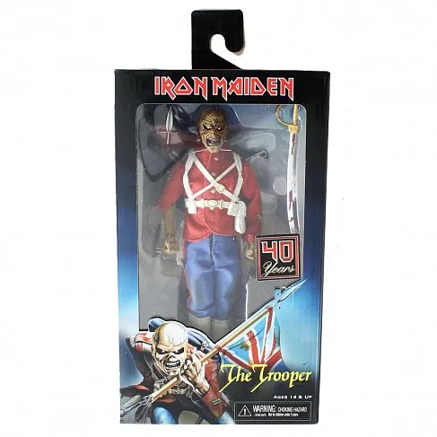 Фигурка Iron Maiden — Neca Iron Maiden Eddie Trooper Clothed Figure 40th Anniversary