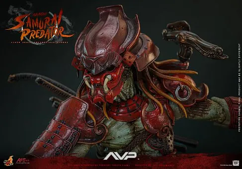 Фигурка Akaoni Samurai Predator — Hot Toys AC06 Alien vs Predator 1/6