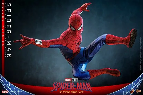Фигурка Spider-Man Deluxe — Hot Toys MMS893 Spider-Man Brand New Day 1/6