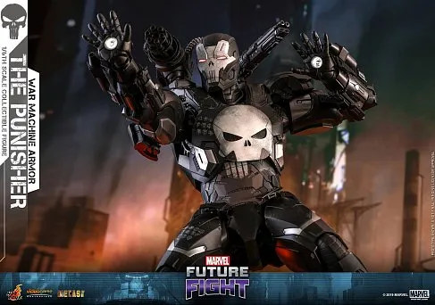 Фигурка Железного Человека — Hot Toys VGM33D28 The Punisher War Machine Marvel Future Fight 1/6