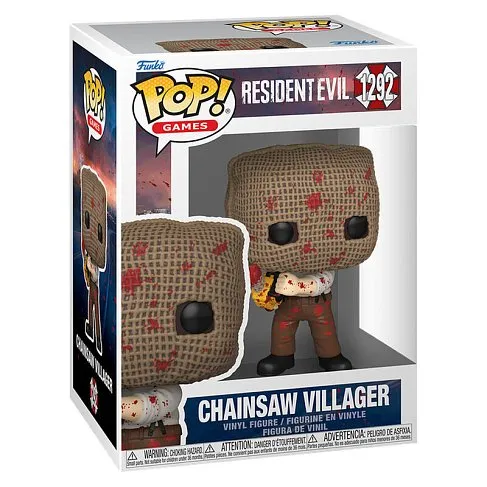 Фигурка Resident Evil Chainsaw Villager — Funko Pop Vinyl 1292