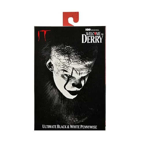 Фигурка Pennywise Black White — Neca Ultimate IT Welcome to Derry  Figure