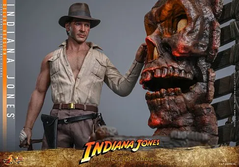 Фигурка Indiana Jones Temple of Doom Deluxe Version — Hot Toys MMS861 1/6 Figure