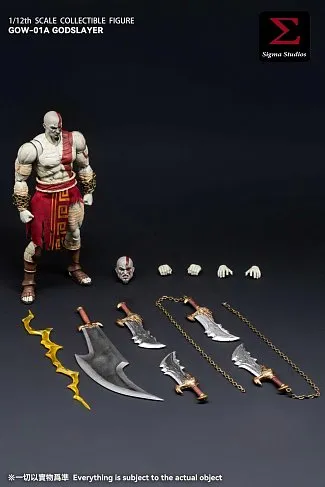 Фигурка God of War Kratos — Sigma Studio GOW-01A Godslayer 1/12