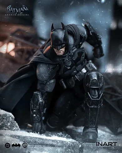 Фигурка Бэтмен — Inart MAG G0007 Batman Arkham Origins Batman Battle Damaged Version 1/12
