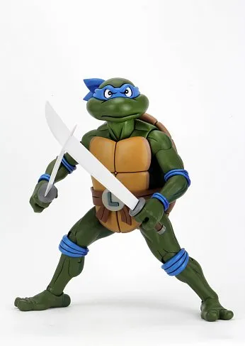 Фигурка Teenage Mutant Ninja Turtles — Neca Cartoon Leonardo 1/4