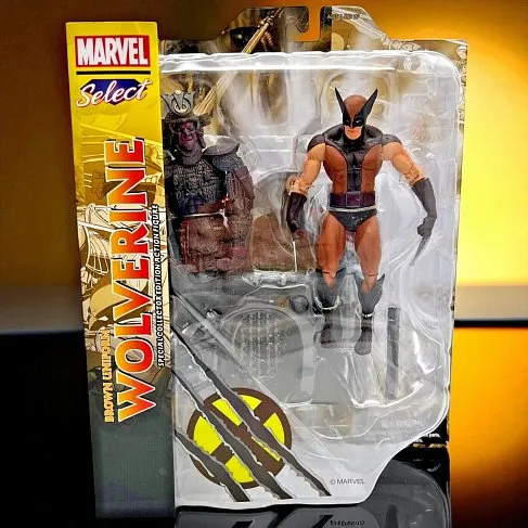 Фигурка Росомахи — Marvel Select X-Men Brown Uniform Wolverine