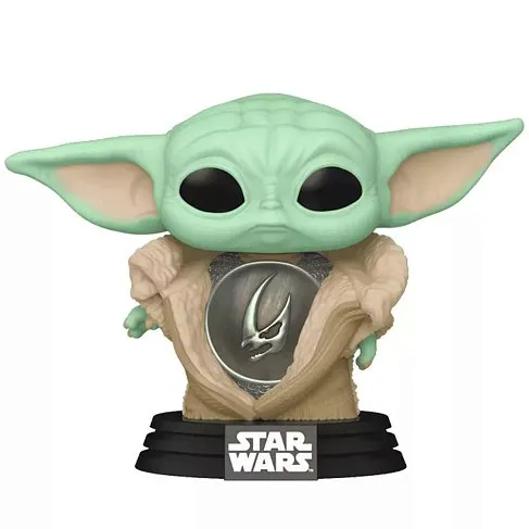 Фигурка Mandalorian Din Grogu w Armor — Star Wars Funko Pop! Vinyl 712
