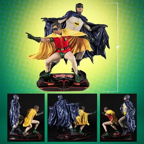 Фигурки Бэтмен — Pure Arts Batman and Robin 1/8 PVC Diorama