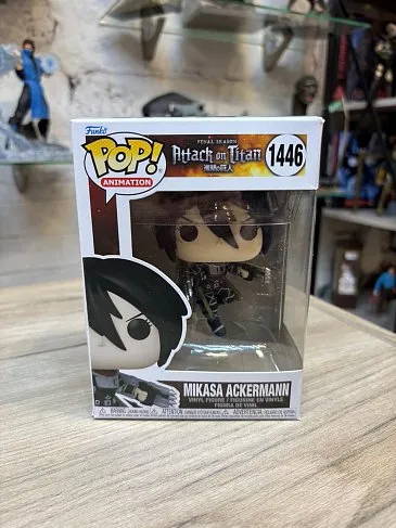 Фигурка Attack on Titan Mikasa Ackermann — Funko Pop! Vinyl 1446 BD