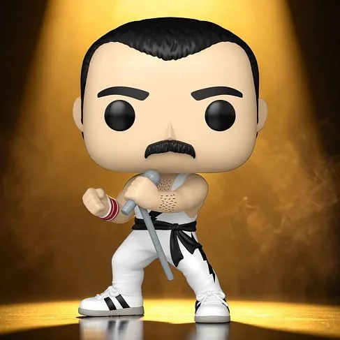 Фигурка Queen Freddie Mercury White Singlet — Funko POP! Vinyl 496