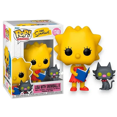 Фигурка Simpsons Lisa with Snowball II — Funko Pop! 1740