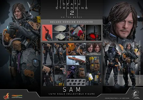 Фигурка Death Stranding 2 On the Beach Sam — Hot Toys VGM76 1/6 Deluxe