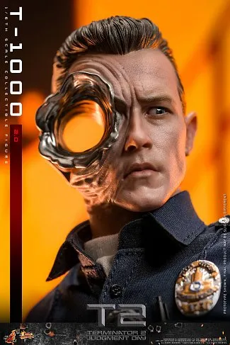 Фигурка T-1000 2.0 — Hot Toys MMS774 Terminator 2 1/6 Figure