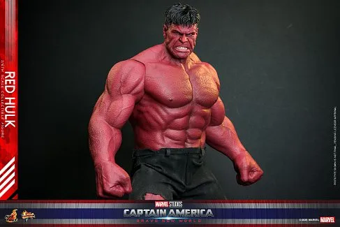 Фигурка Red Hulk — Hot Toys MMS797 Captain America Brave New World 1/6