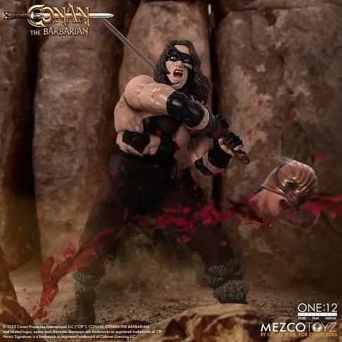 Фигурка Conan The Barbarian 1982 — Mezco War Paint Edition One 12 Collective