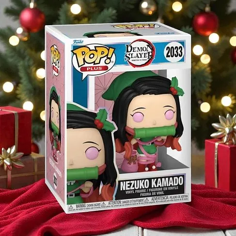Фигурка Demon Slayer Kimetsu no Yaiba Nezuko Kamado Holiday — Funko Pop! Vinyl 2033