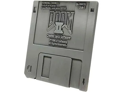 DOOM 2 Floppy Disk Limited Edition Replica