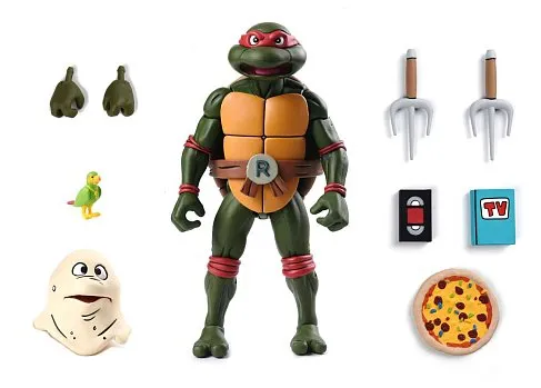 Фигурка Raphael VHS — Neca Teenage Mutant Ninja Turtles Cartoon Ultimate