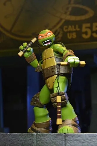 Фигурка Cartoon Michelangelo Ultimate — Neca TMNT 2012 Figure
