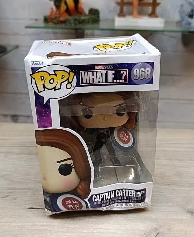 Фигурка Captain Carter Stealth Suit — Funko POP! Marvel What If 968 BD