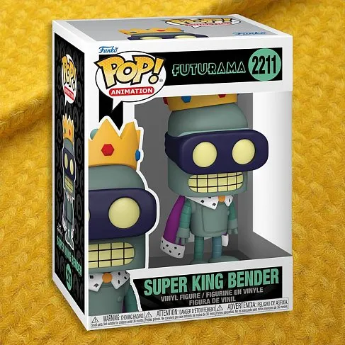 Фигурка Futurama Super King Bender — Funko Pop! Vinyl 2211