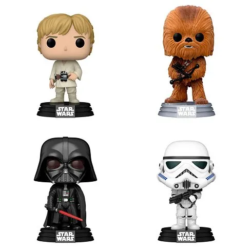 Фигурки Star Wars New Classics Exclusive — Funko Pop! Vinyl 4-pack
