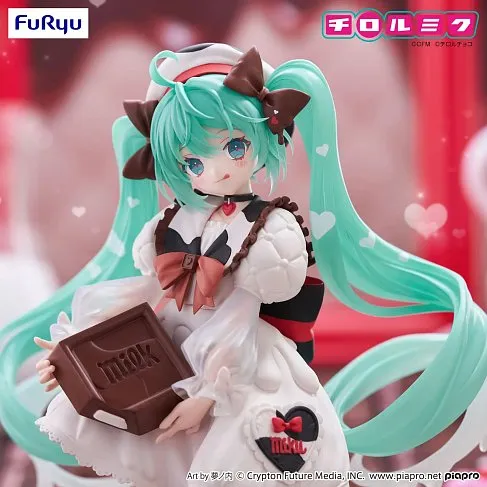 Фигурка Hatsune Miku X Tirol Choko Milk — FuRyu Trio-try-it Figure