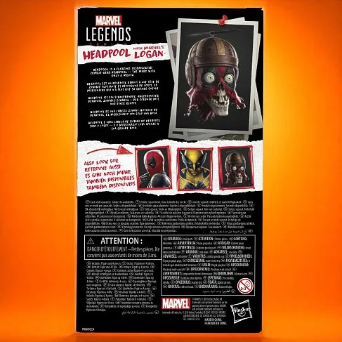 Фигурка Logan and Headpool — Hasbro Marvel Legends Deadpool and Wolverine Figure