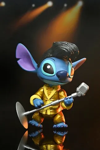 Фигурка Gold Suit Elvis Stitch Ultimate — Neca Disney Lilo & Stitch Figure